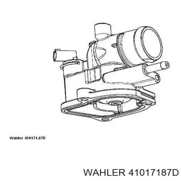 41017187D Wahler Termostato