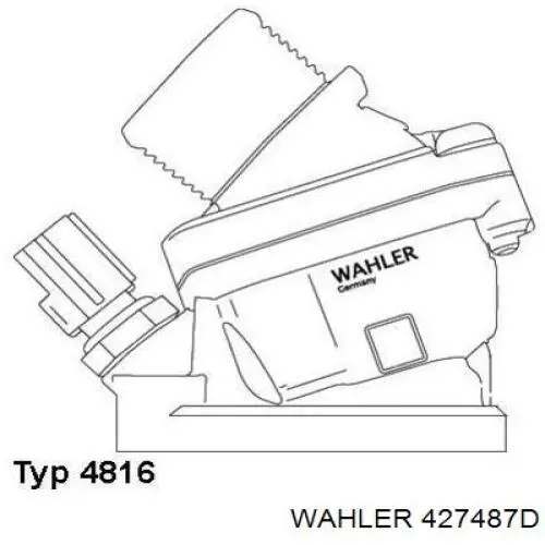 Compre 427487D Wahler Termostato