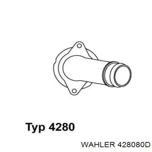 428080D Wahler Caixa do termostato