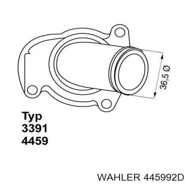 Termostato Wahler 445992D preço, a partir de 18,04 USD