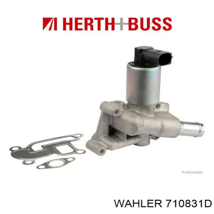 710831D Wahler Válvula EGR de recirculação dos gases
