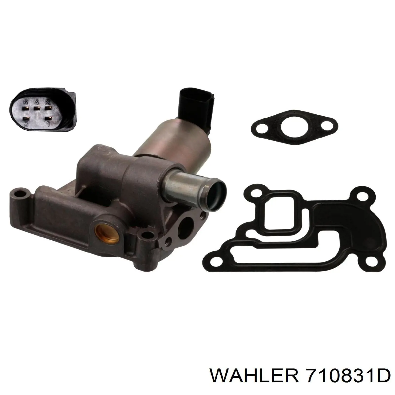 Compre 710831D Wahler Válvula EGR de recirculação dos gases