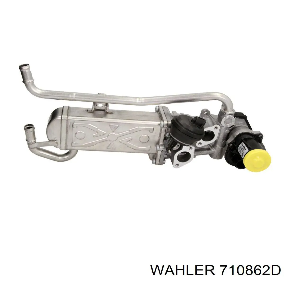 Radiador do sistema EGR de recirculação dos gases de escape Wahler 710862D