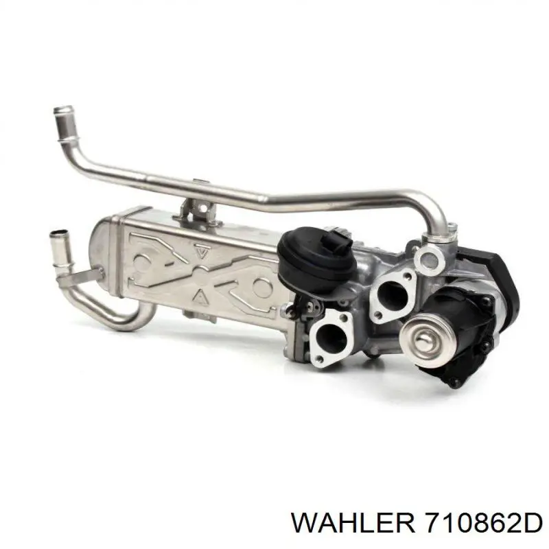 Radiador do sistema EGR de recirculação dos gases de escape Wahler 710862D preço, a partir de 167,63 USD