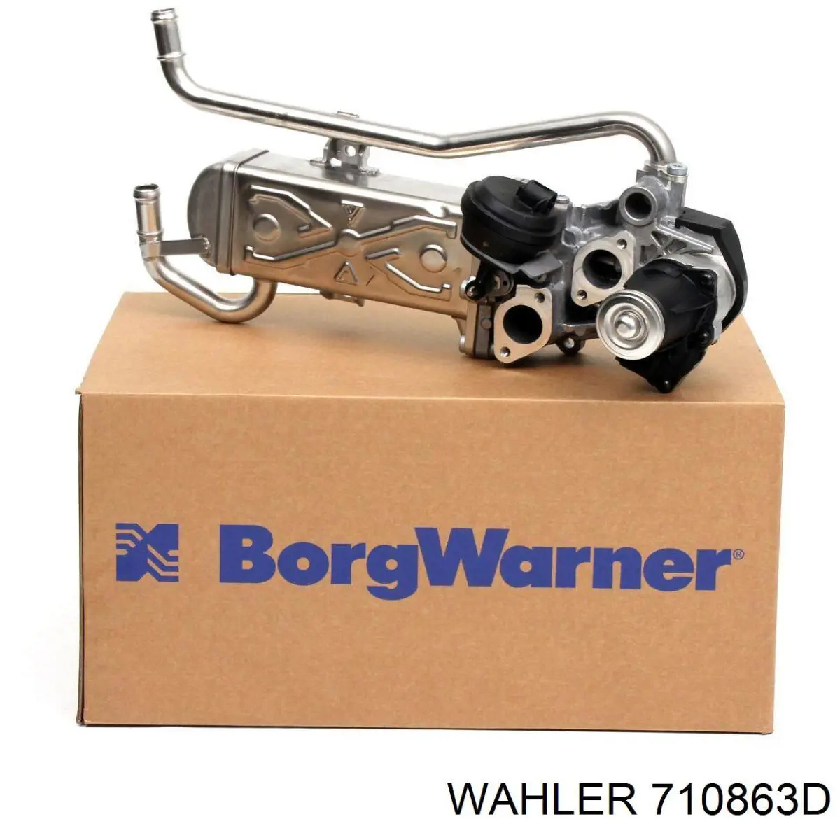 Compre 710863D Wahler Radiador do sistema EGR de recirculação dos gases de escape