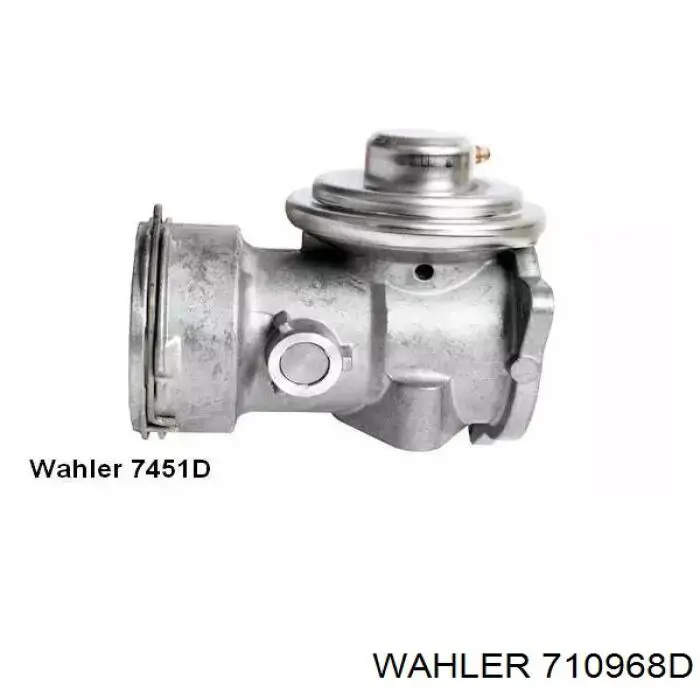 Válvula EGR de recirculação dos gases 710968D Wahler