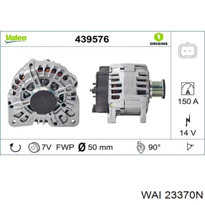 Gerador 2310000Q0J Nissan/Infiniti