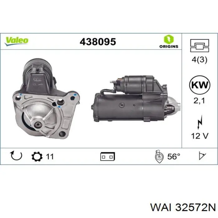 Motor de arranco 71120474 Profit