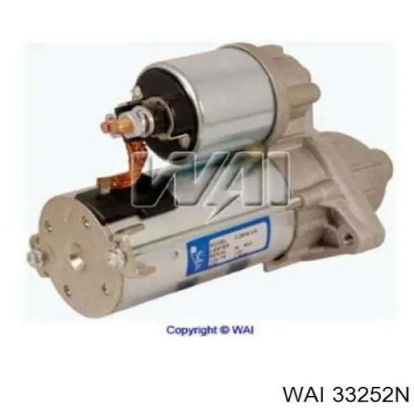 Motor de arranco F032113719 Cargo