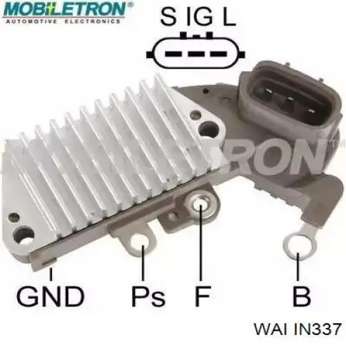 Relê-regulador do gerador (relê de carregamento) 2770021040 Toyota