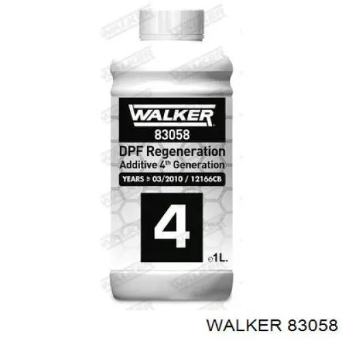 83058 Walker Fluido para a limpeza de filtros de fuligem