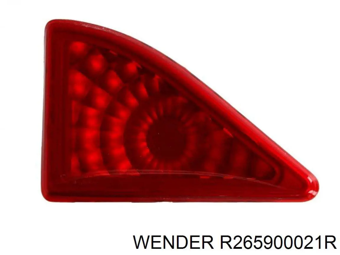 R265900021R Wender Sinal de parada traseiro adicional