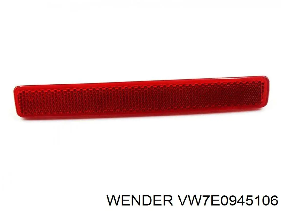 Retrorrefletor (refletor) do pára-choque traseiro direito Wender VW7E0945106 preço, a partir de 13,55 USD