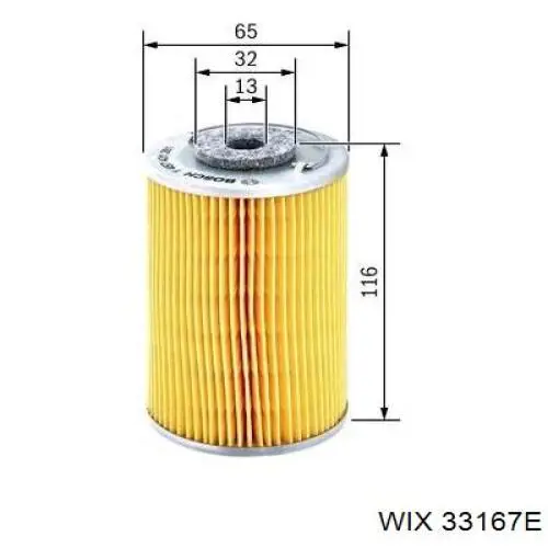 Compre 33167E WIX Filtro de combustível