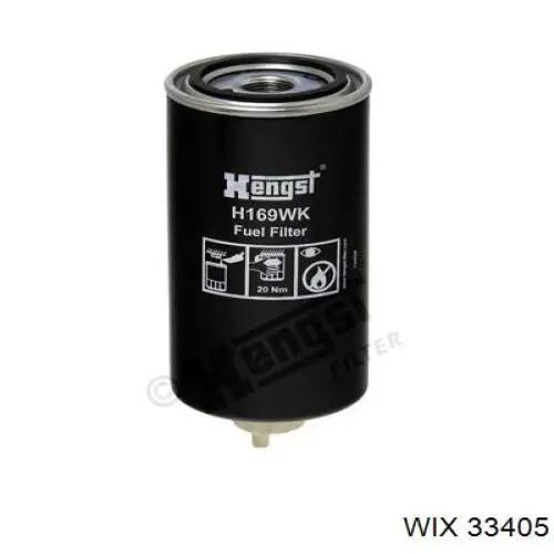 33405 WIX Filtro de combustível