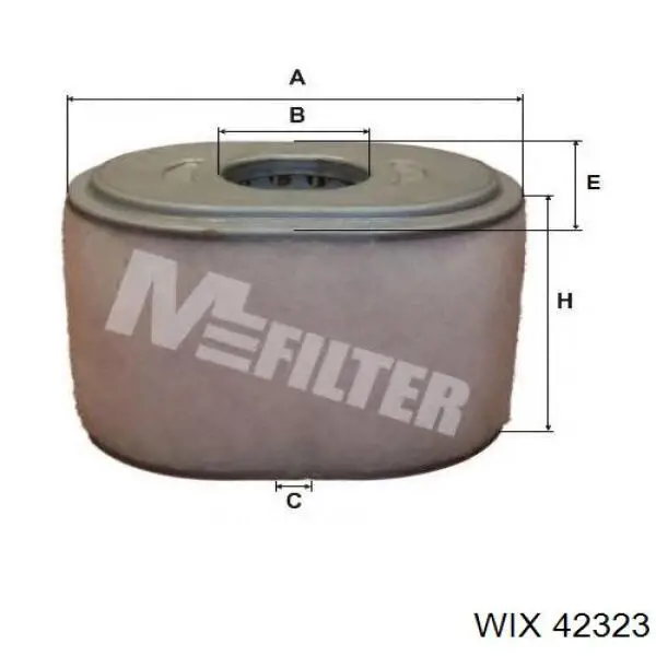 17210ZE1505 Honda Filtro de ar