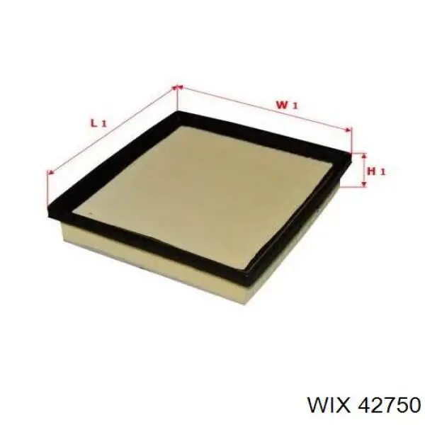 Filtro de ar WIX 42750 preço, a partir de 9,74 USD