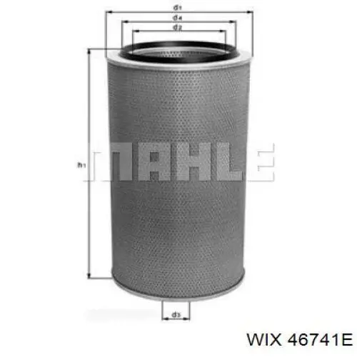 Filtro de ar WIX 46741E preço, a partir de 64,30 USD