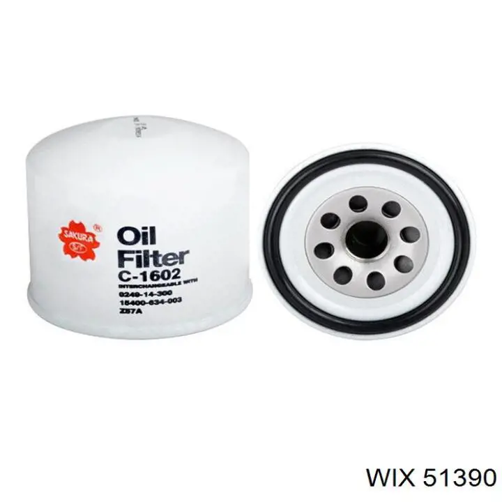 Filtro de óleo WIX 51390 preço, a partir de 7,75 USD