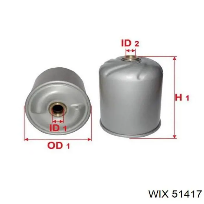 Filtro de óleo WIX 51417 preço, a partir de 19,85 USD