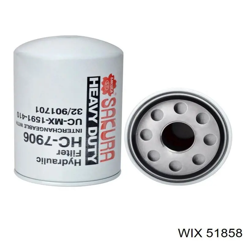 51858 WIX Filtro da Caixa Automática de Mudança