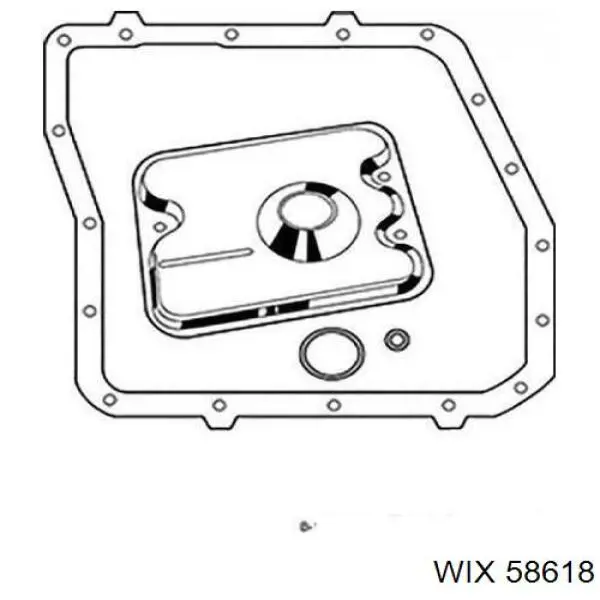 Compre 58618 WIX Filtro da Caixa Automática de Mudança