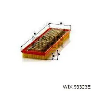 93323E WIX Filtro de ar