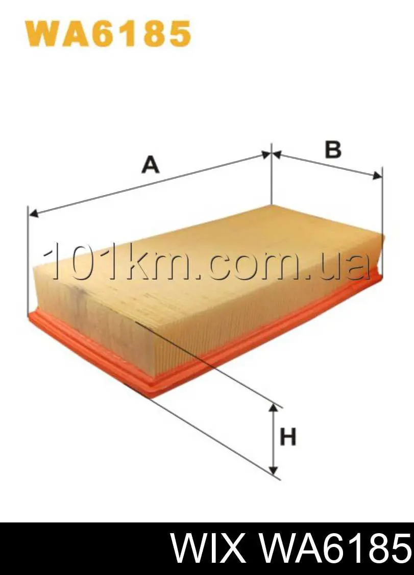Compre WA6185 WIX Filtro de ar