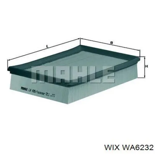 Compre WA6232 WIX Filtro de ar
