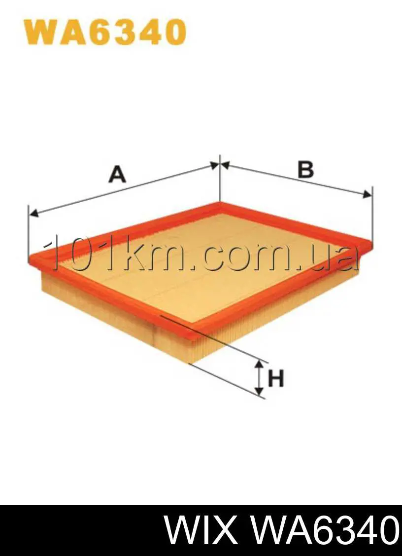 Compre WA6340 WIX Filtro de ar