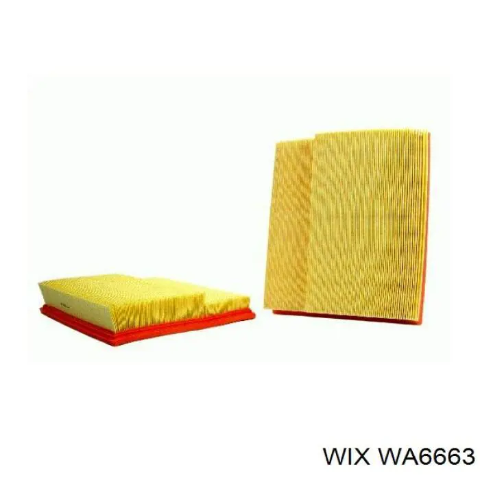 Compre WA6663 WIX Filtro de ar