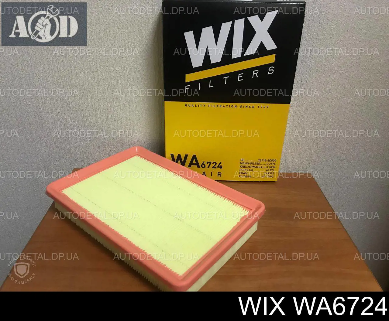 Compre WA6724 WIX Filtro de ar