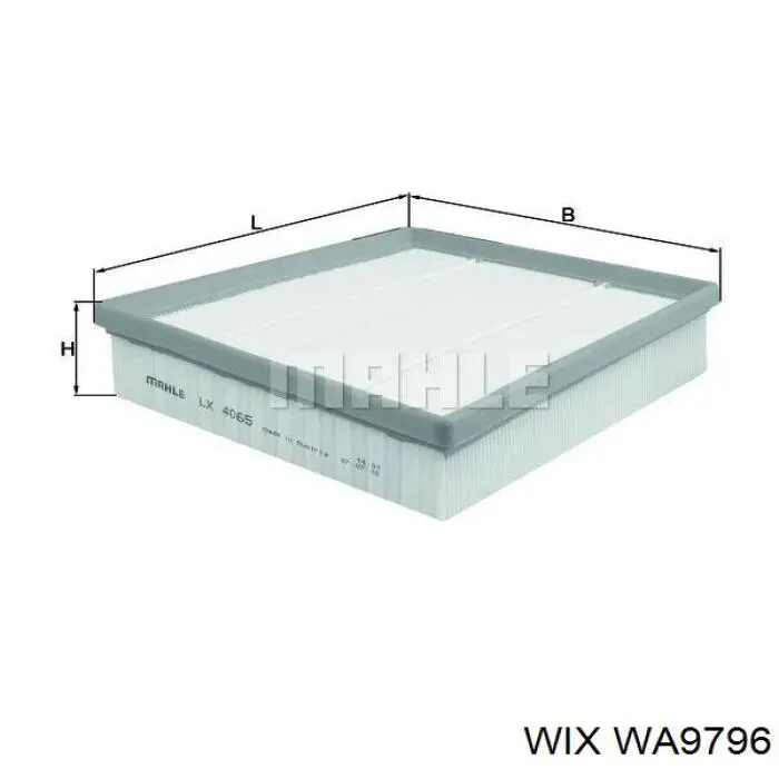 Filtro de ar WIX WA9796 preço, a partir de 14,01 USD