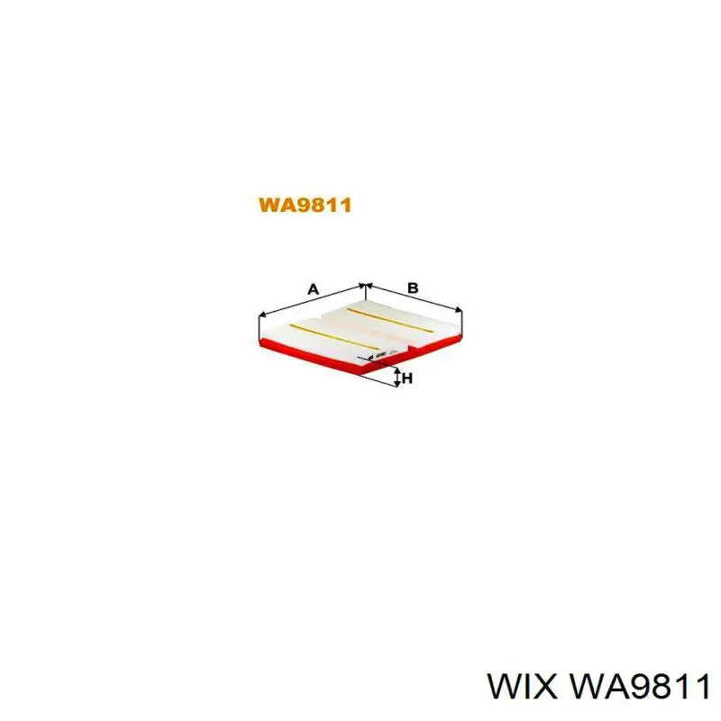 Filtro de ar WIX WA9811 preço, a partir de 15,96 USD
