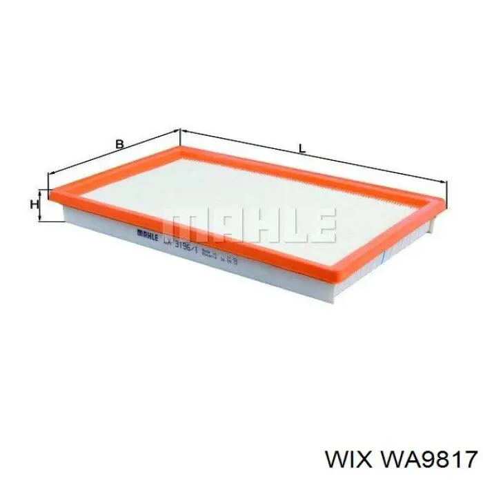 Filtro de ar WIX WA9817 preço, a partir de 6,95 USD