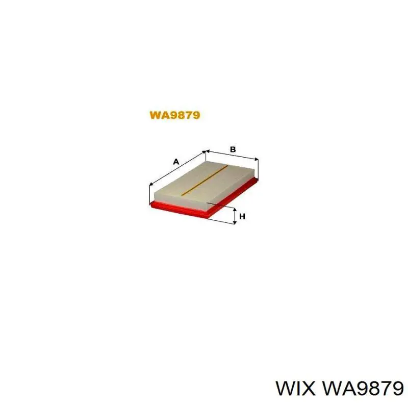 Filtro de ar WIX WA9879 preço, a partir de 13,58 USD
