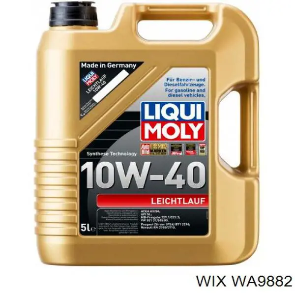 WA9882 WIX Filtro de ar