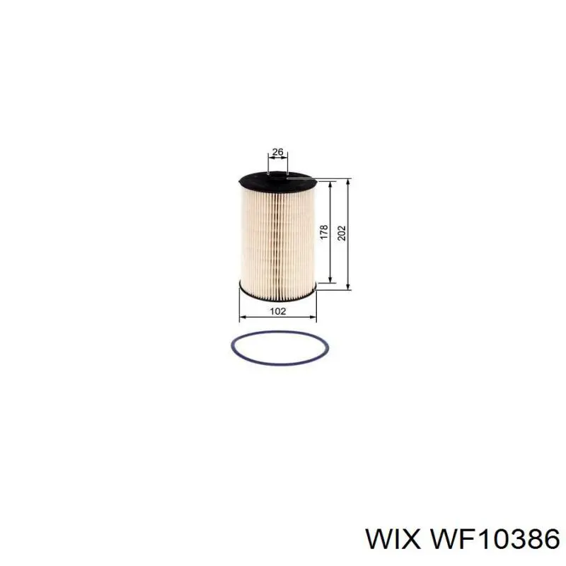Filtro de combustível Iveco 5801516883 preço, a partir de 46,68 USD
