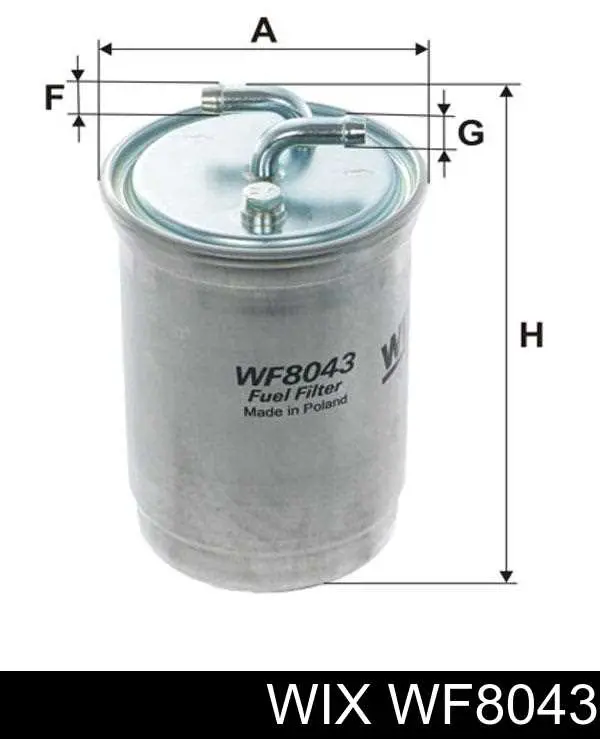 Filtro de combustível WIX WF8043 preço, a partir de 20,96 USD