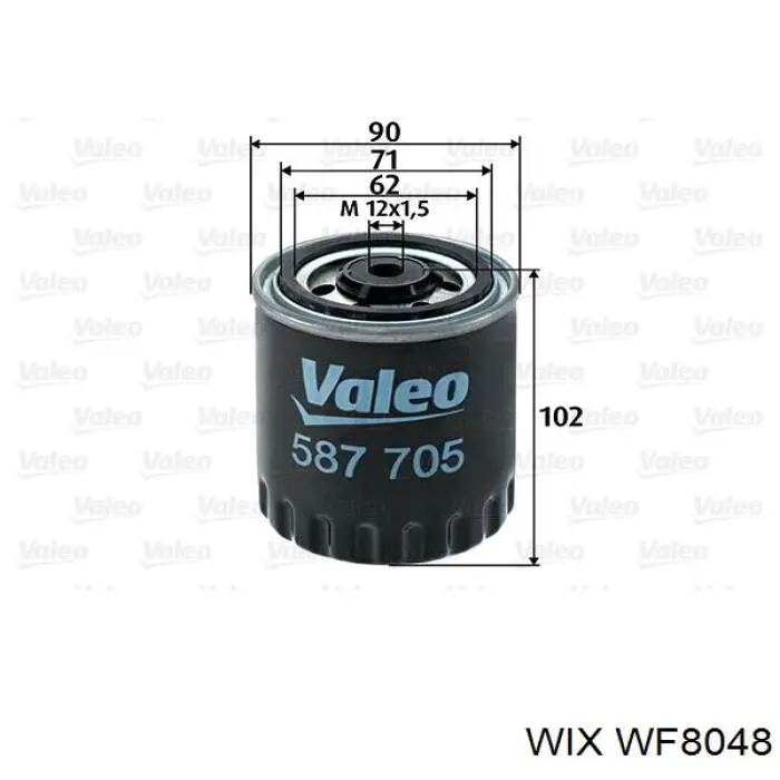 Compre WF8048 WIX Filtro de combustível
