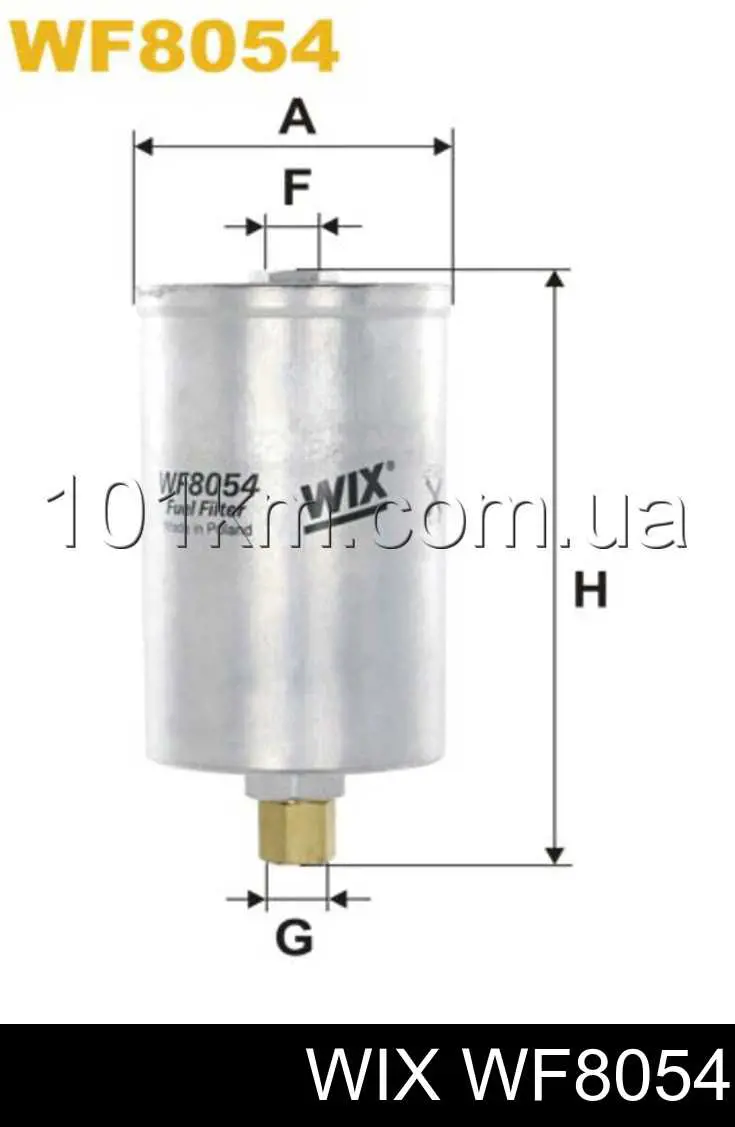 Filtro de combustível WIX WF8054 preço, a partir de 16,28 USD