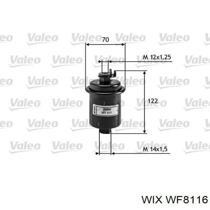 Compre WF8116 WIX Filtro de combustível