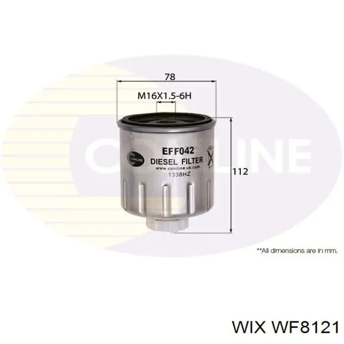 Filtro de combustível WIX WF8121 preço, a partir de 10,00 USD