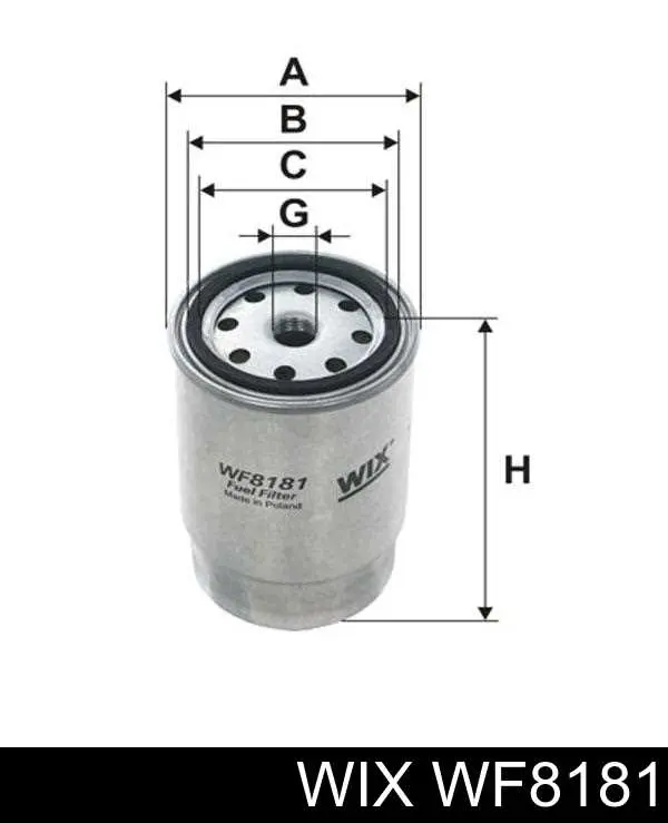 Compre WF8181 WIX Filtro de combustível