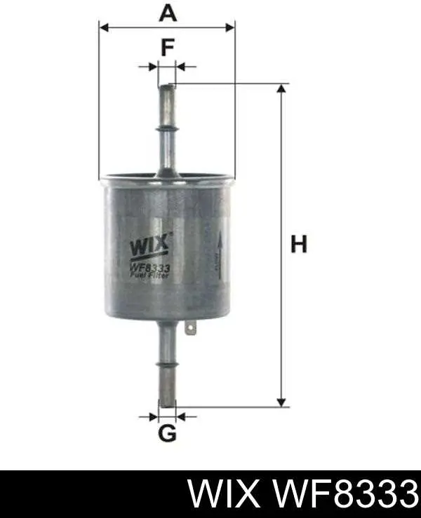 Filtro de combustível WIX WF8333 preço, a partir de 7,69 USD