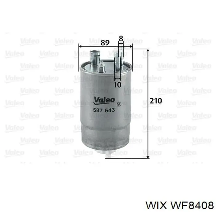 Compre WF8408 WIX Filtro de combustível