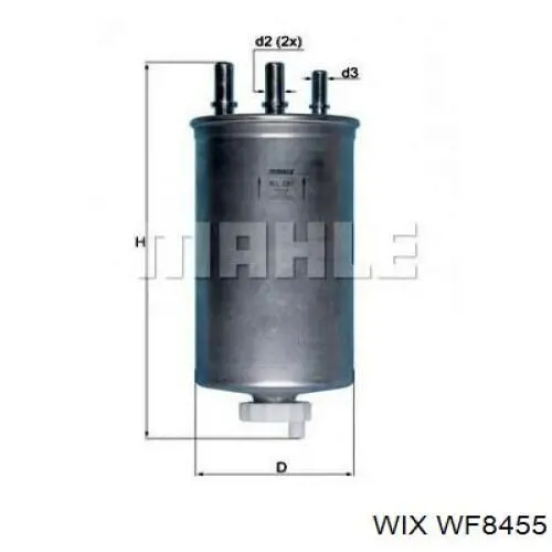 Filtro de combustível WIX WF8455 preço, a partir de 24,10 USD