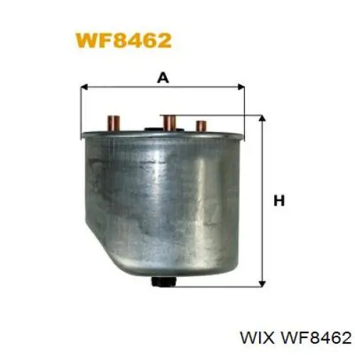 WF8462 WIX Filtro de combustível