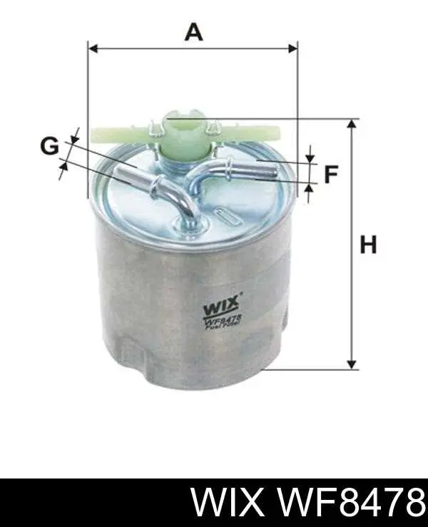 Filtro de combustível WIX WF8478 preço, a partir de 30,52 USD