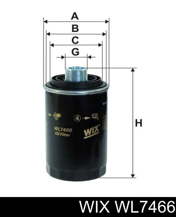 Compre WL7466 WIX Filtro de óleo